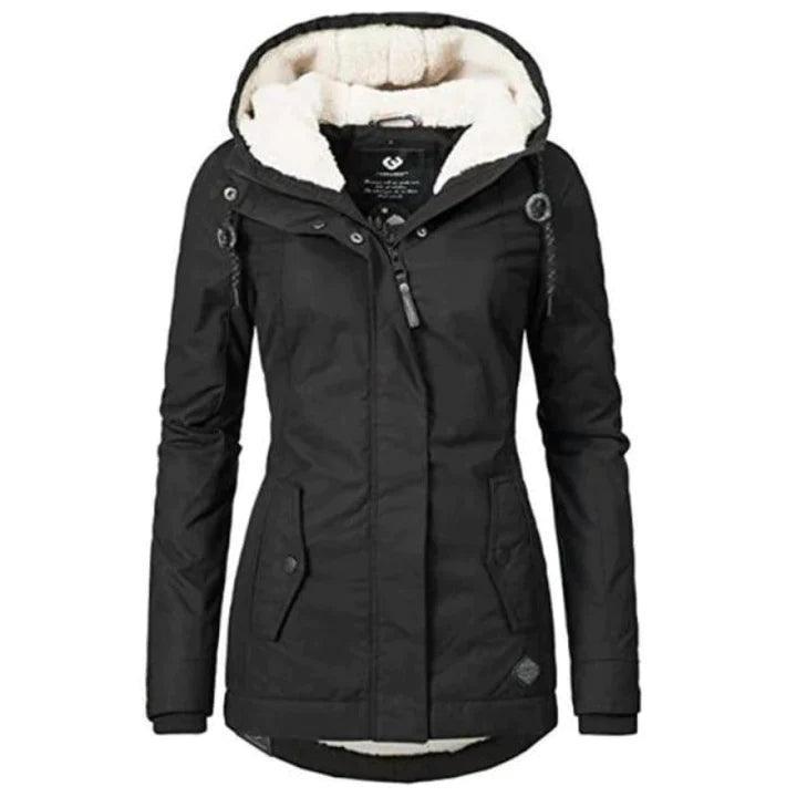 Gaia Stylish Waterproof Women's Winter Coat with Hood - Rebooters