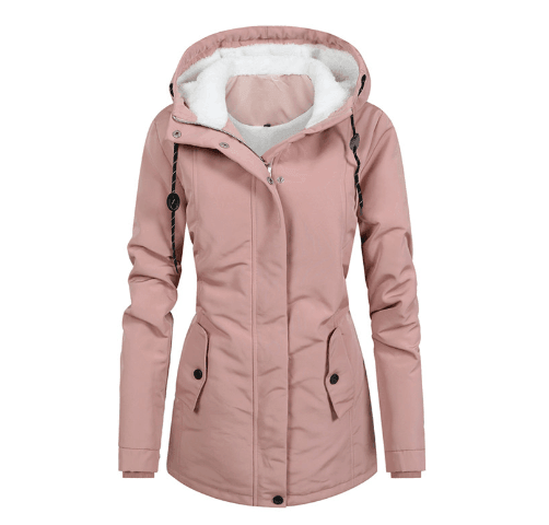 Gaia Stylish Waterproof Women's Winter Coat with Hood - Rebooters