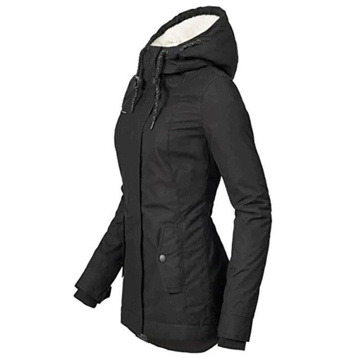 Gaia Stylish Waterproof Women's Winter Coat with Hood - Rebooters