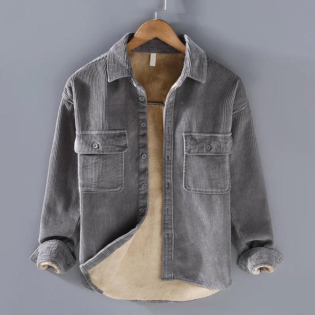Hart Men's Corduroy Shirt Winter Shirt for Stylish Comfort Rebooters Mens Shirts