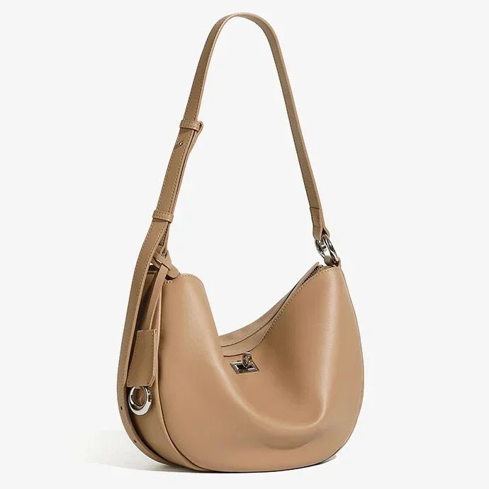 Lucia Crescent Leather Bag for Women Rebooters