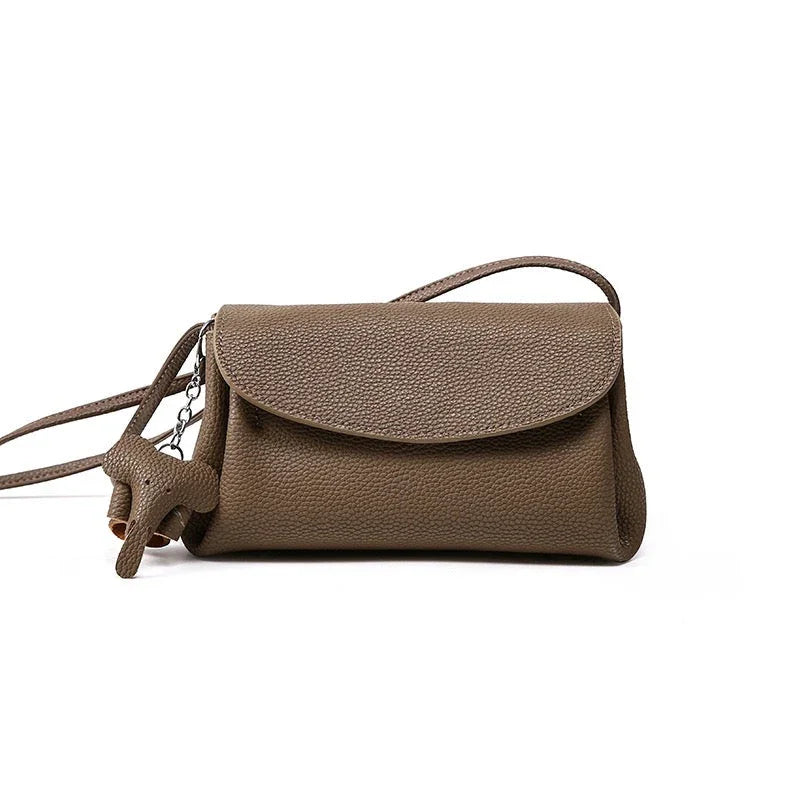 Lorenzo Elegant Cowhide Crossbody Bag Rebooters