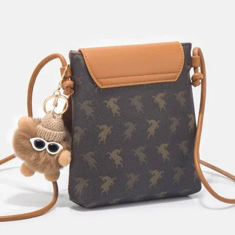Raffaella Vintage Rabbit Leather Crossbody Bag Rebooters