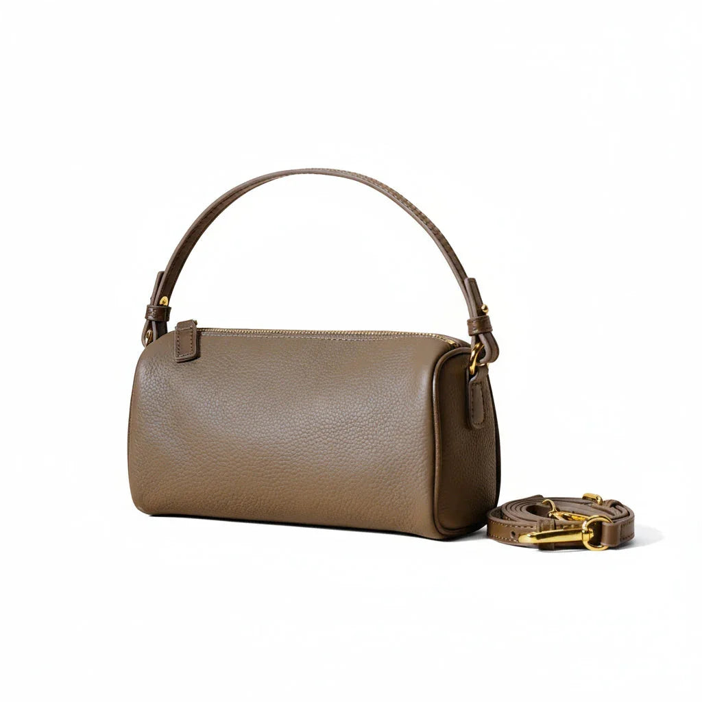 Giulia Elegante Leather Quilted Crossbody Clutch Rebooters