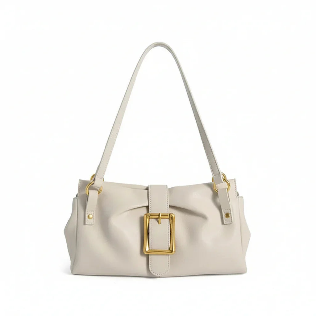 Giulia Elegante Genuine Leather Baguette Bag Rebooters