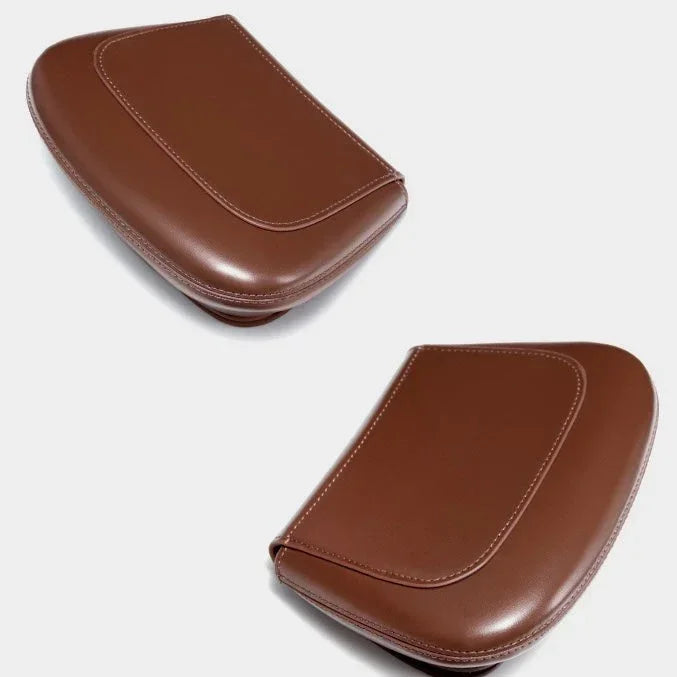 Giulia Chic Genuine Leather Saddle Bag Rebooters