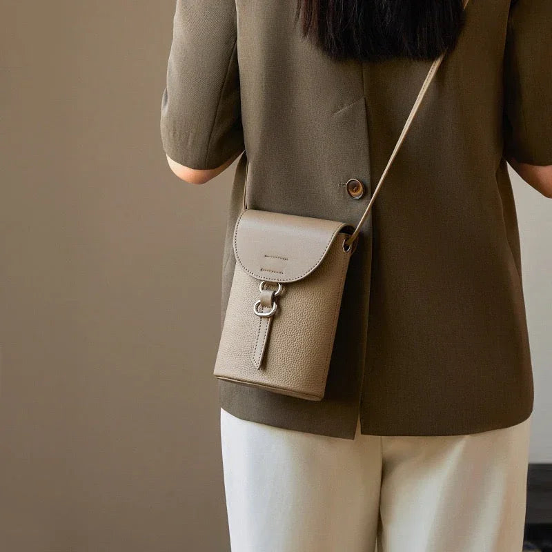 Giulia Eleganza Genuine Leather Mini Crossbody Bag Rebooters