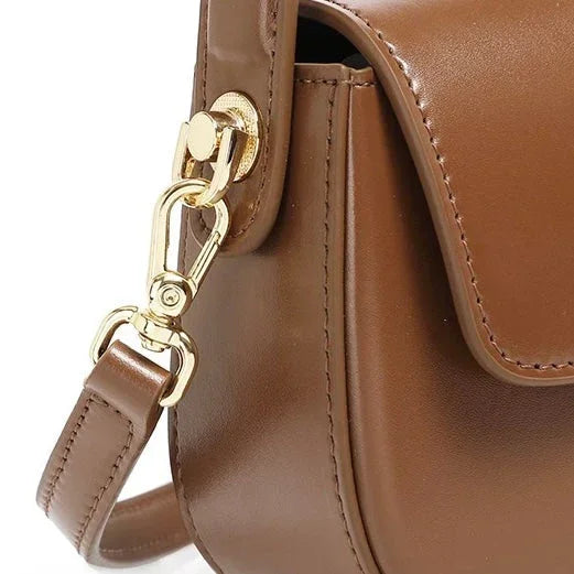 Luna Elegante Leather Baguette Bag Rebooters