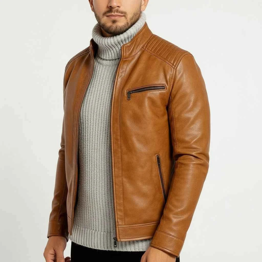 Men's Leather Jacket Romeo