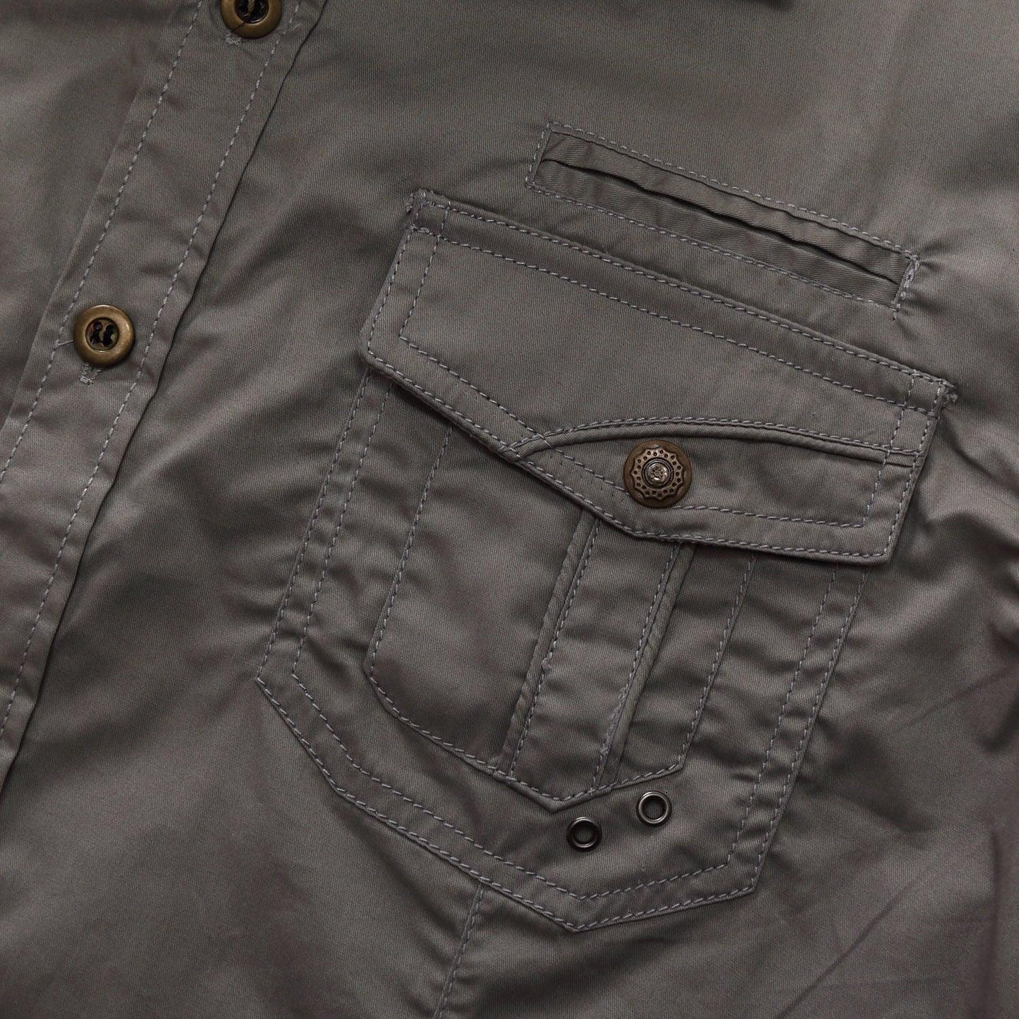 Men's Shirt Cargo Short-Sleeve | Alonso Casual Style Rebooters Mens Shirts