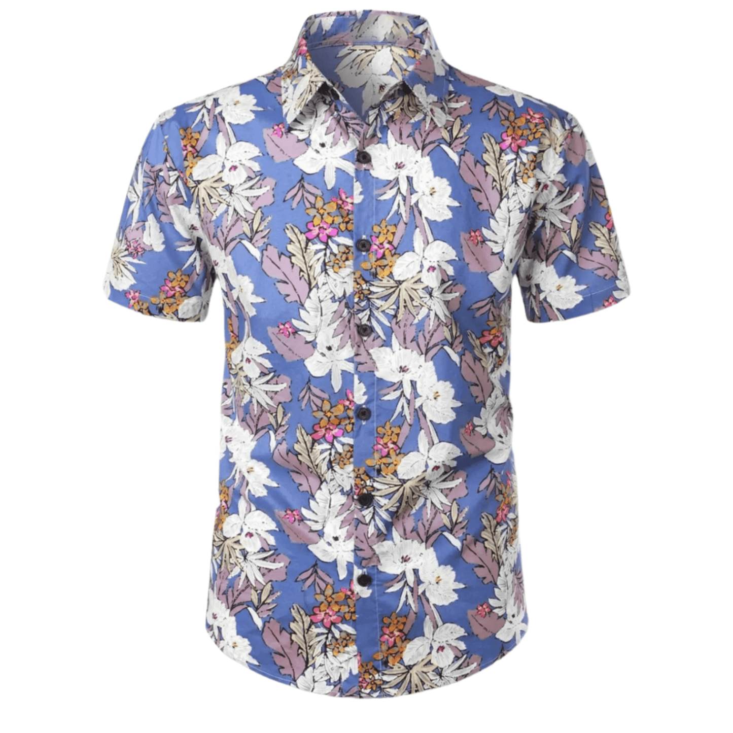 Men's Shirt Hawaiian Short-Sleeve | Santino Casual Wear Rebooters Mens Shirts