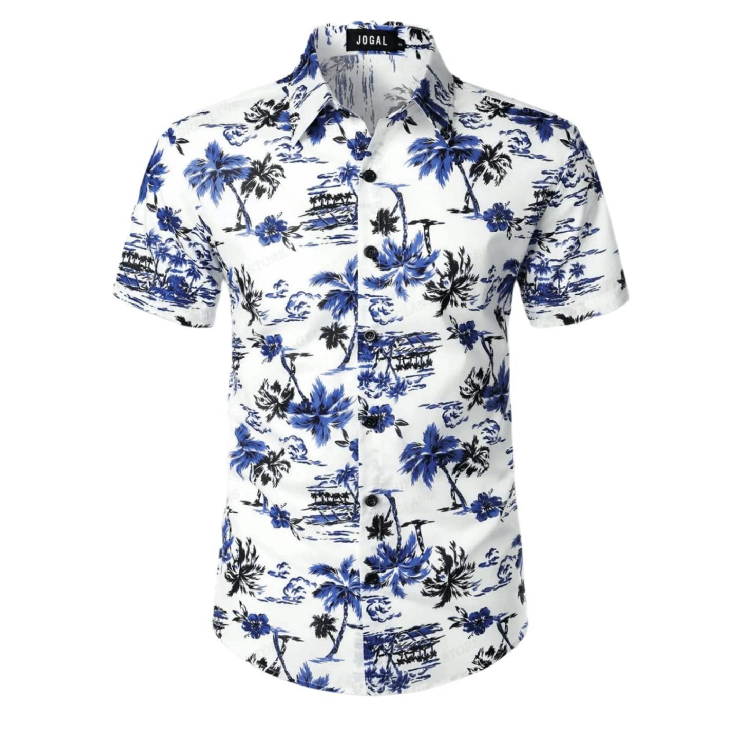 Men's Shirt Hawaiian Short-Sleeve | Santino Casual Wear Rebooters Mens Shirts
