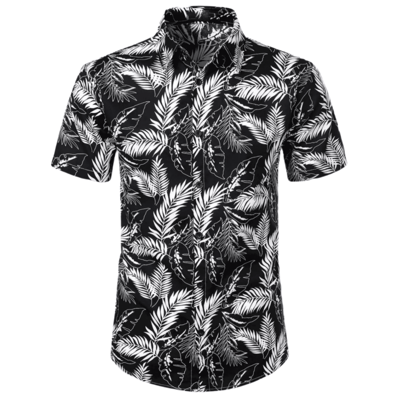 Men's Shirt Hawaiian Short-Sleeve | Santino Casual Wear Rebooters Mens Shirts