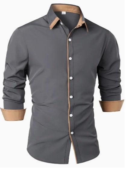 Men's Shirt Slim Casual | Franco - Stylish and Versatile Rebooters Mens Shirts