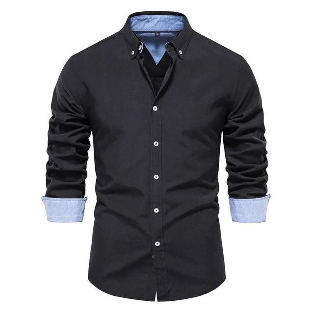 Men's Slim Classic Shirt Diego for Timeless Style and Fit Rebooters Mens Shirts