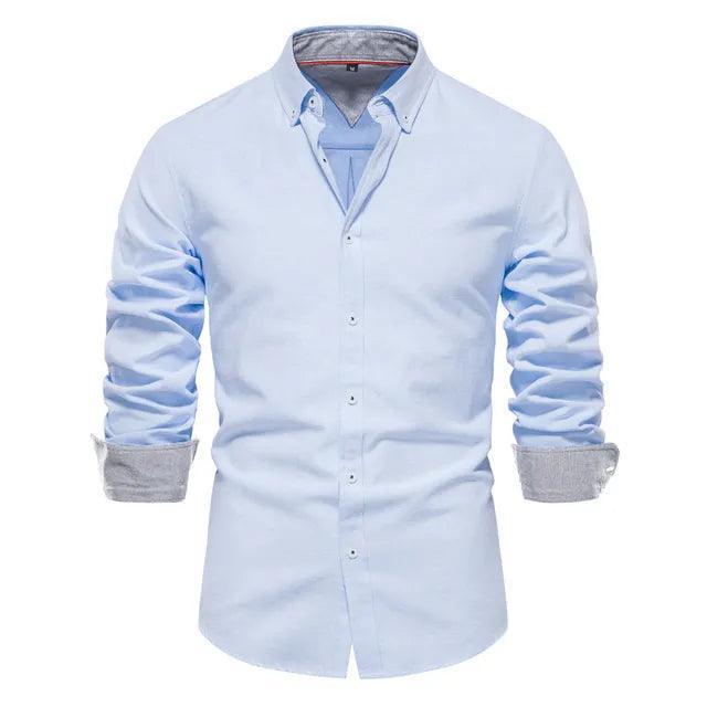 Men's Slim Classic Shirt Diego for Timeless Style and Fit Rebooters Mens Shirts