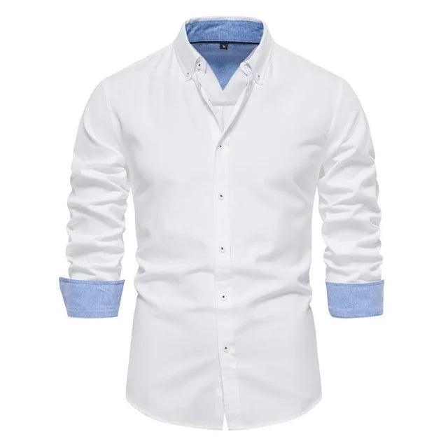 Men's Slim Classic Shirt Diego for Timeless Style and Fit Rebooters Mens Shirts