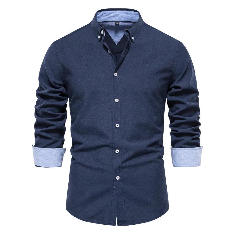 Men's Slim Classic Shirt Diego for Timeless Style and Fit Rebooters Mens Shirts