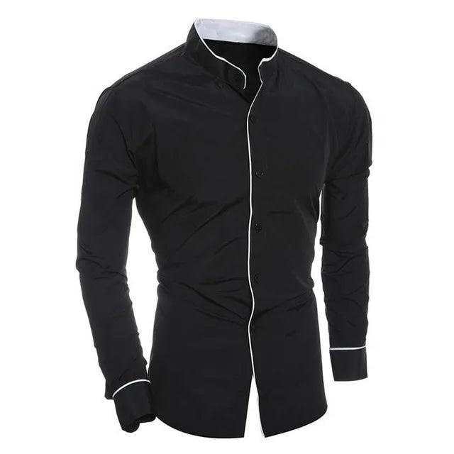 Men's Slim Classic Shirt Samuel for Modern Wardrobe Upgrade Rebooters Mens Shirts