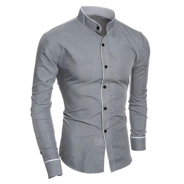Men's Slim Classic Shirt Samuel for Modern Wardrobe Upgrade Rebooters Mens Shirts