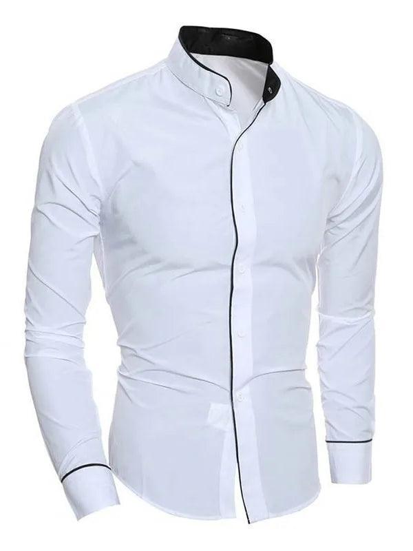 Men's Slim Classic Shirt Samuel for Modern Wardrobe Upgrade Rebooters Mens Shirts