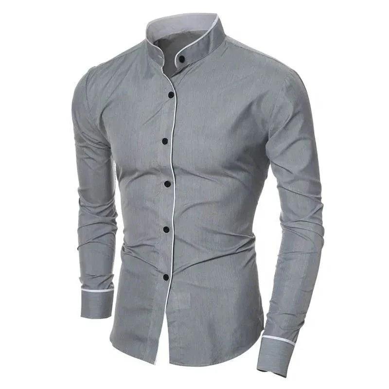 Men's Slim Classic Shirt Samuel for Modern Wardrobe Upgrade Rebooters Mens Shirts