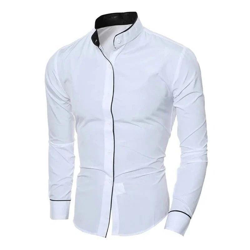 Men's Slim Classic Shirt Samuel for Modern Wardrobe Upgrade Rebooters Mens Shirts