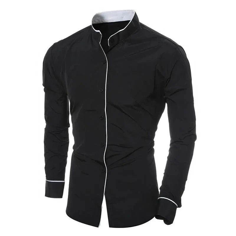 Men's Slim Classic Shirt Samuel for Modern Wardrobe Upgrade Rebooters Mens Shirts