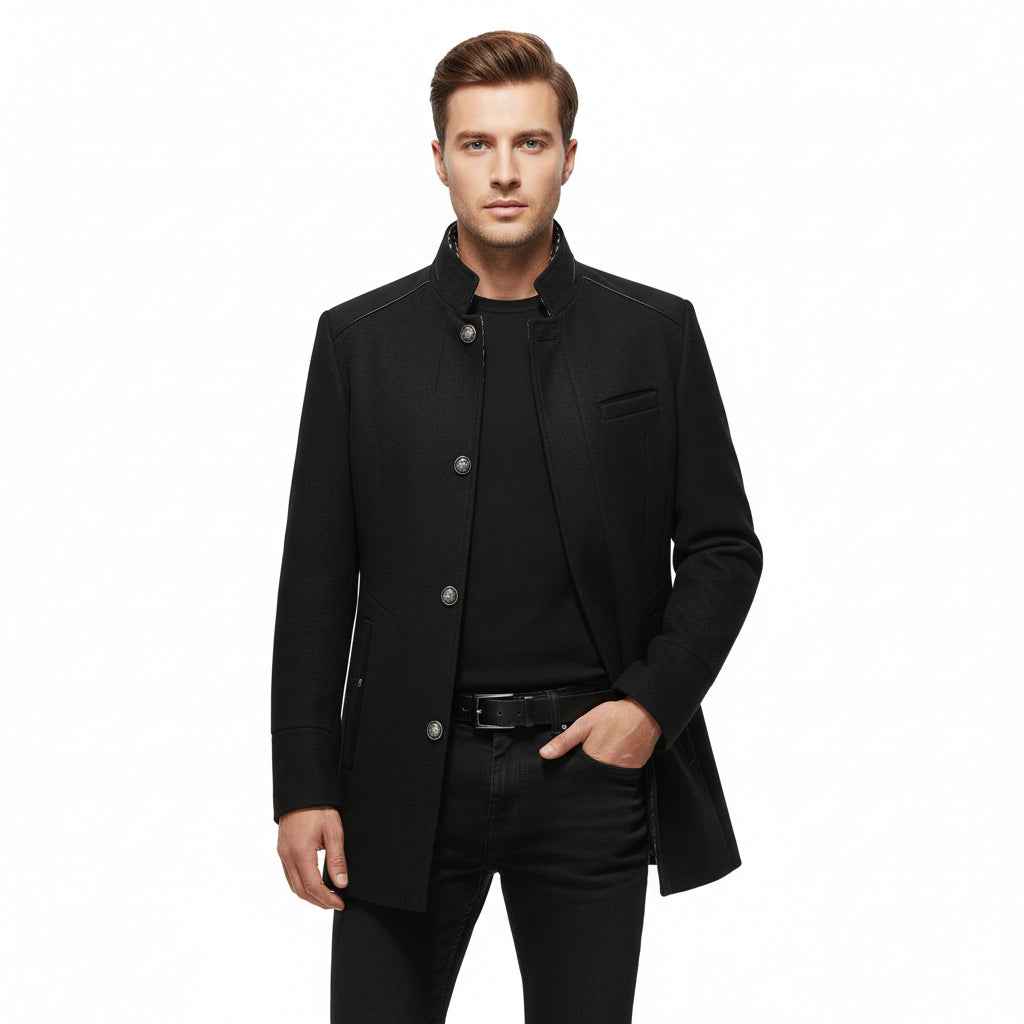 Mens Winter Wool Coat