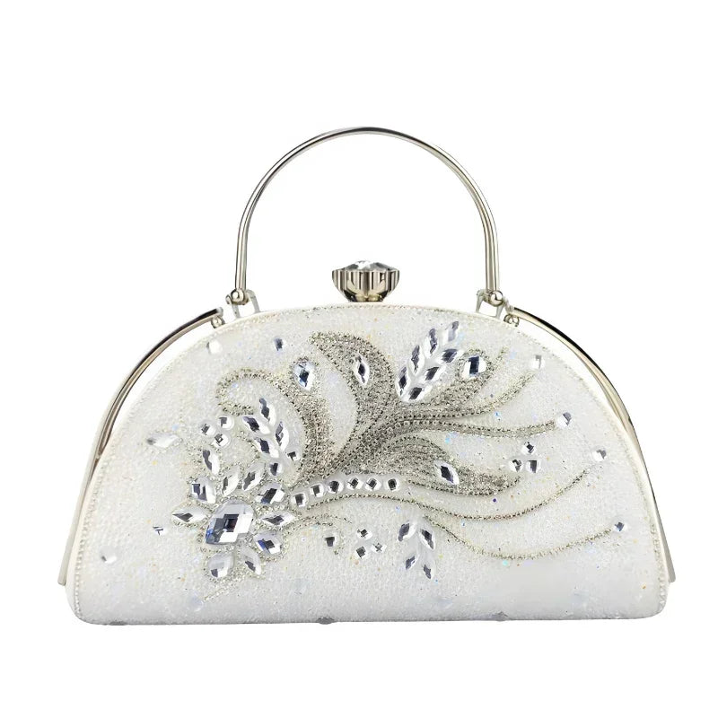 Natalia Bella Luxe Rhinestone Clutch Bag Rebooters