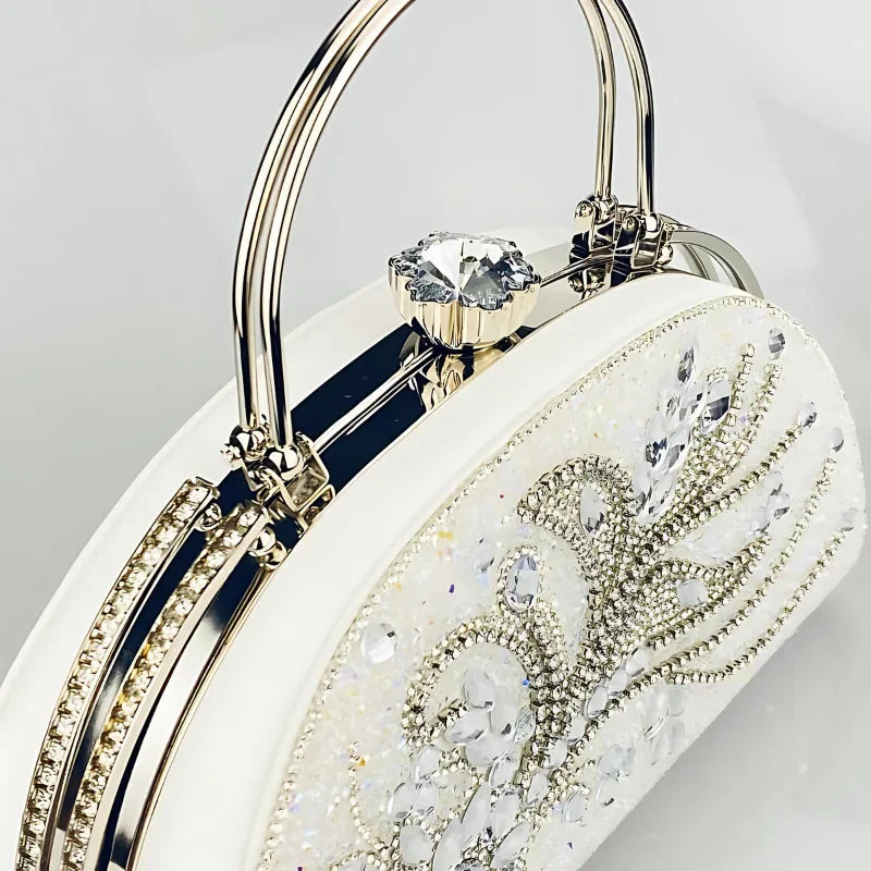 Natalia Bella Luxe Rhinestone Clutch Bag Rebooters