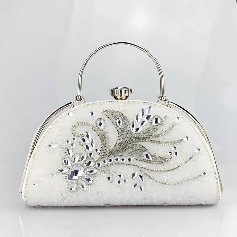 Natalia Bella Luxe Rhinestone Clutch Bag Rebooters