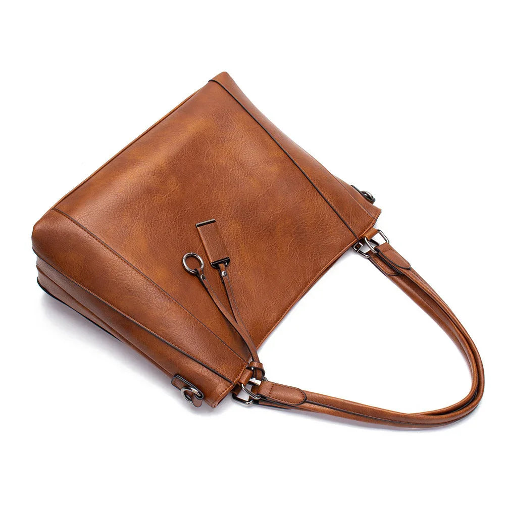 Isabella Gemma Luxe Leather Shoulder Bag Rebooters