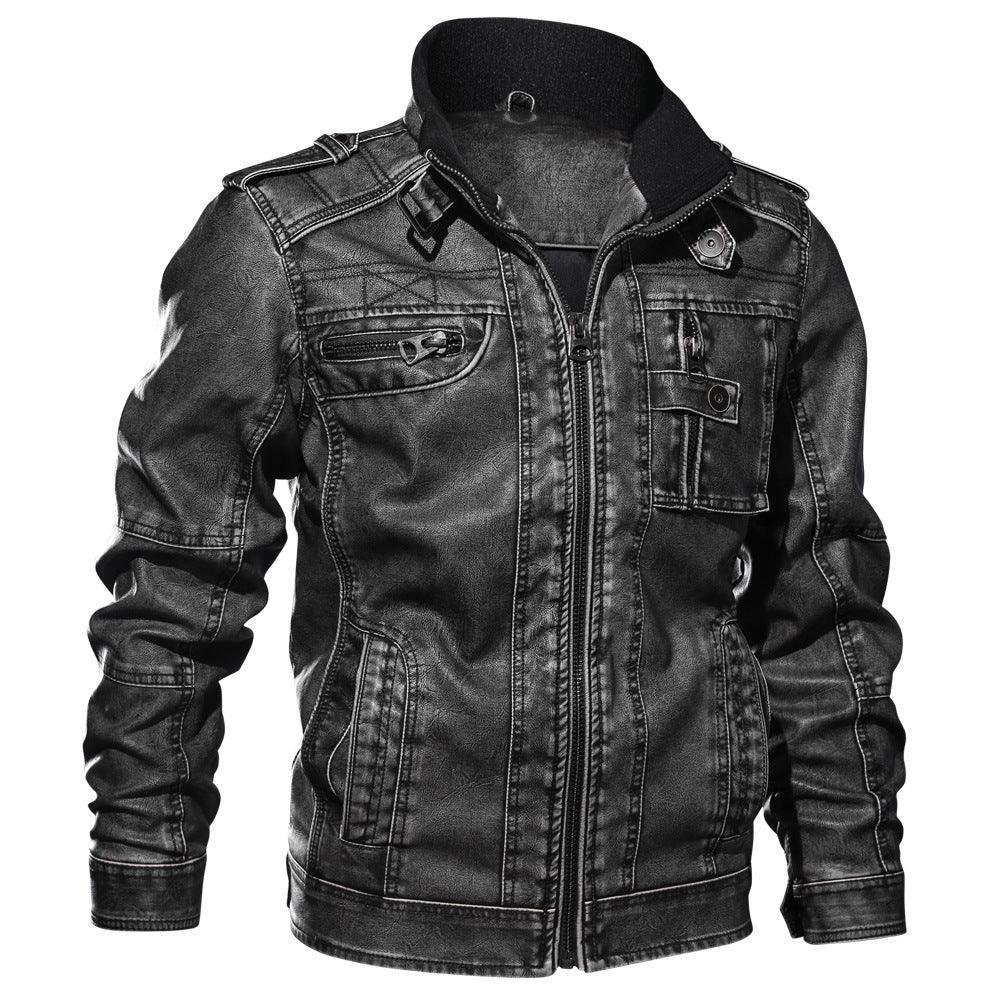 Reeves Stylish Men's Casual Leather Jacket for Modern Look - Rebooters Mens Leather Jackets