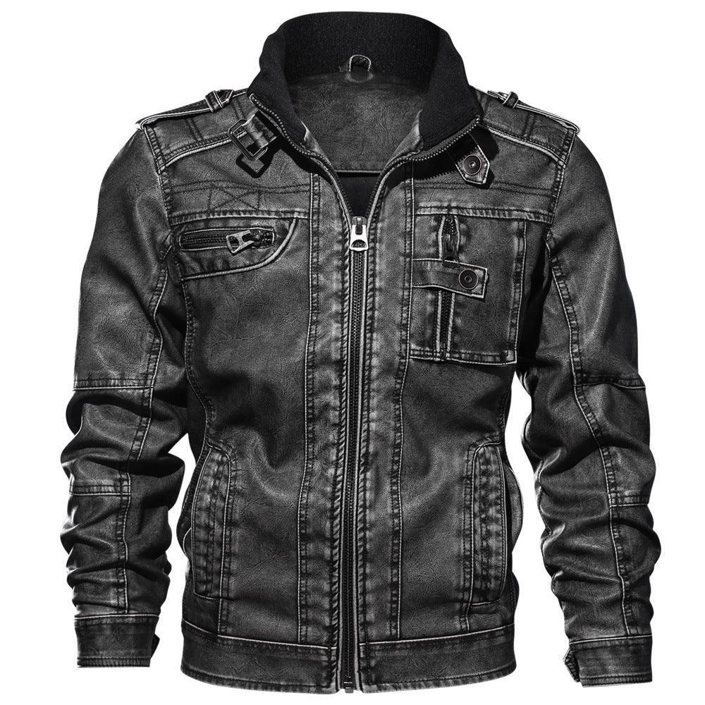 Reeves Stylish Men's Casual Leather Jacket for Modern Look - Rebooters Mens Leather Jackets