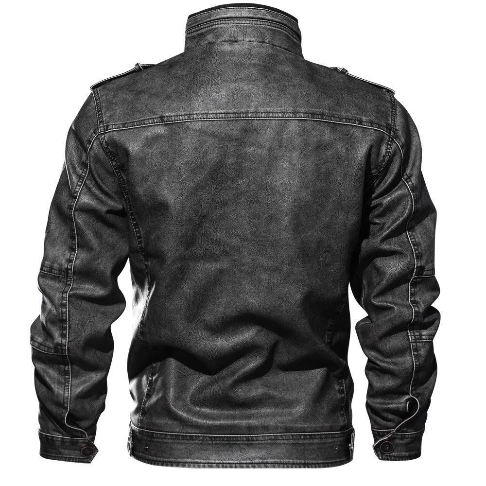 Reeves Stylish Men's Casual Leather Jacket for Modern Look - Rebooters Mens Leather Jackets