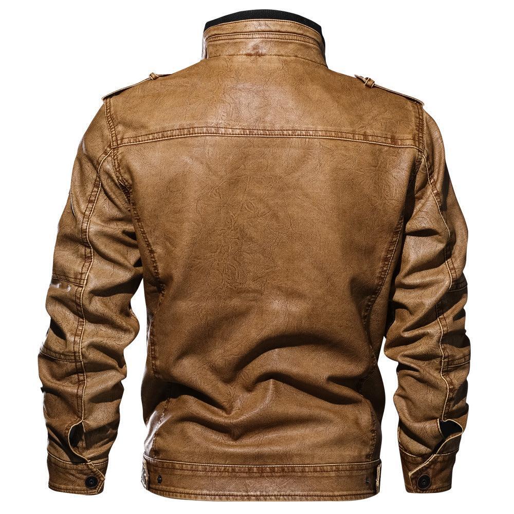 Reeves Stylish Men's Casual Leather Jacket for Modern Look - Rebooters Mens Leather Jackets