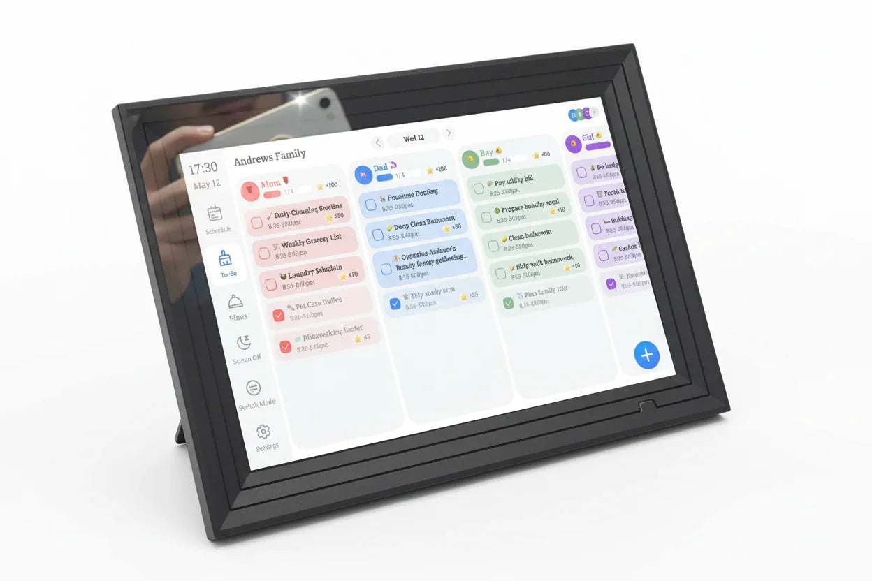 Touchscreen Tablet Digital Calendar 10.1 inch & Digital Wall Calendar Display