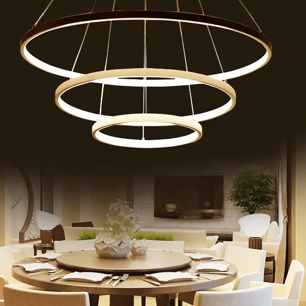 Stunning Eclipse Chandelier - Illuminate Your Space with Elegance - Rebooters