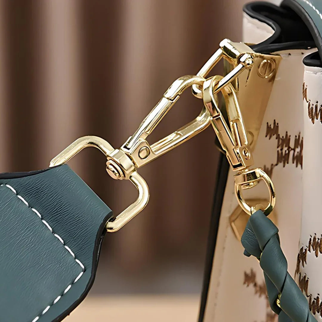 Sofia Bella Luxe Leather Crossbody Bag Rebooters