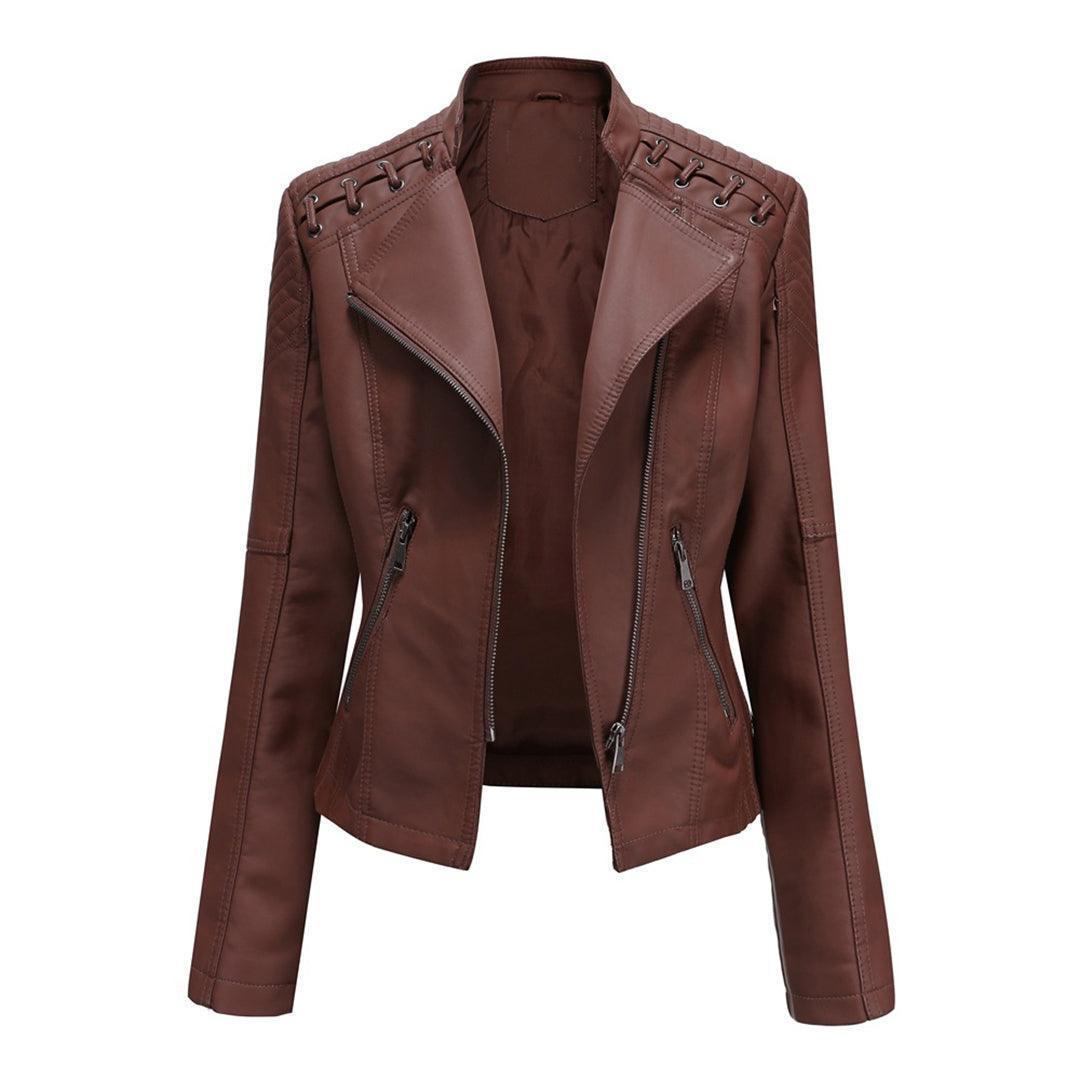 Chic Leather Jacket for Effortless Style and Comfort - Rebooters