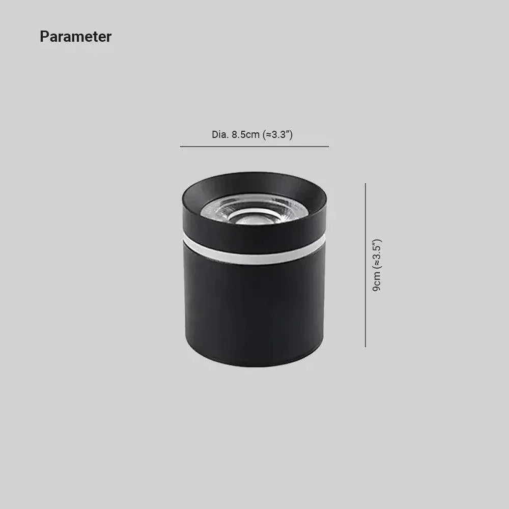 Cylindrical LED Living Room Ceiling Light for Modern Spaces - Rebooters