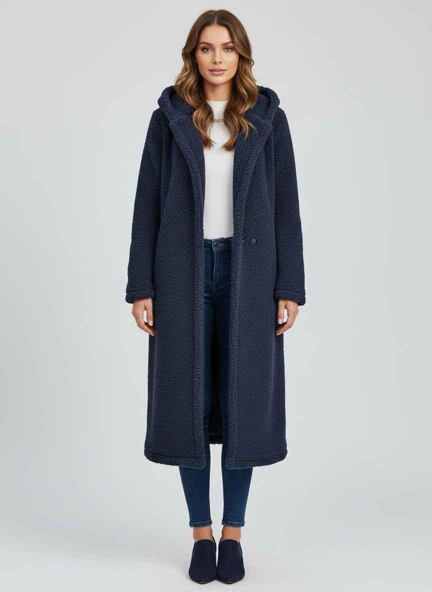 Women's Autumn Winter Long Coat for Cozy Style