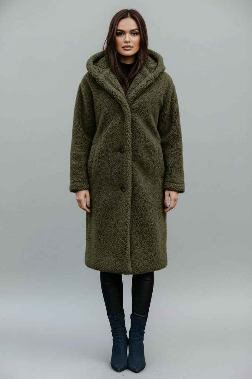 Women's Autumn Winter Long Coat for Cozy Style