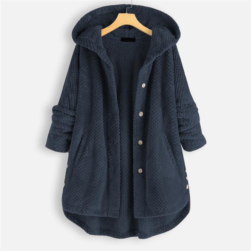 Women's Hooded Teddy Coat for Cozy Winter Style - Rebooters