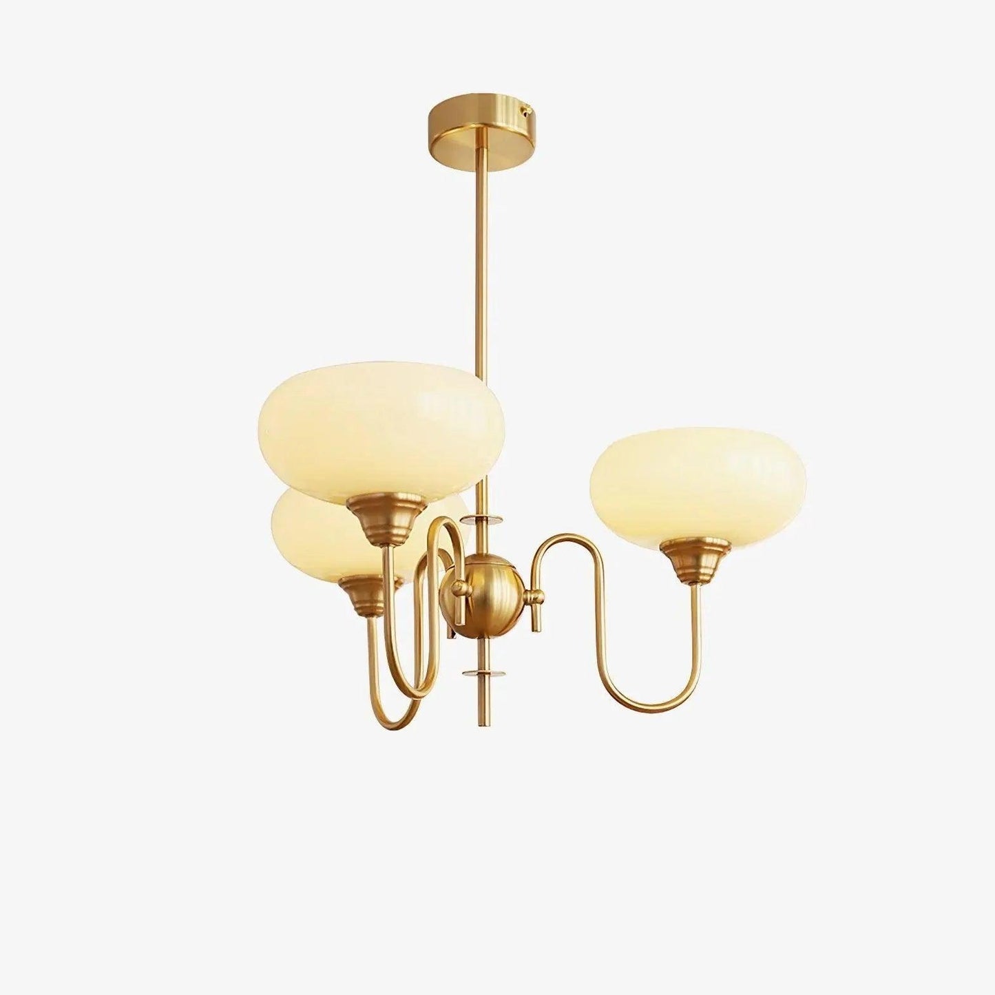 Milky White Glass Vintage Pendant Light for Home Decor | Rebooters - Rebooters