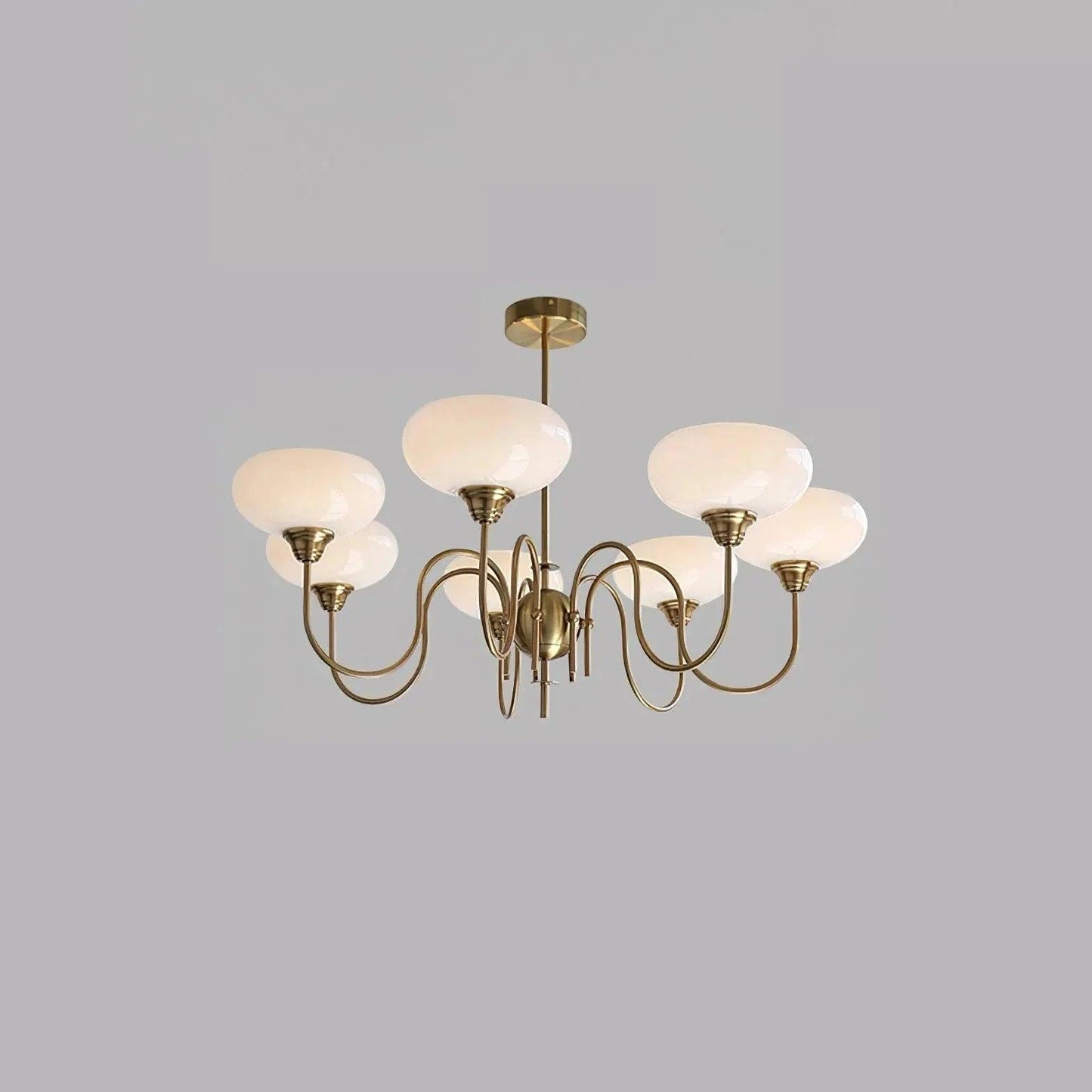 Milky White Glass Vintage Pendant Light for Home Decor | Rebooters - Rebooters