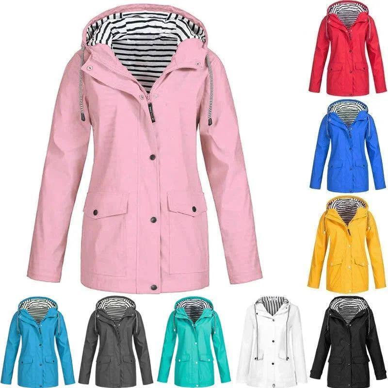 StylishGuard Premium Waterproof & Windproof Jacket for Women - Rebooters