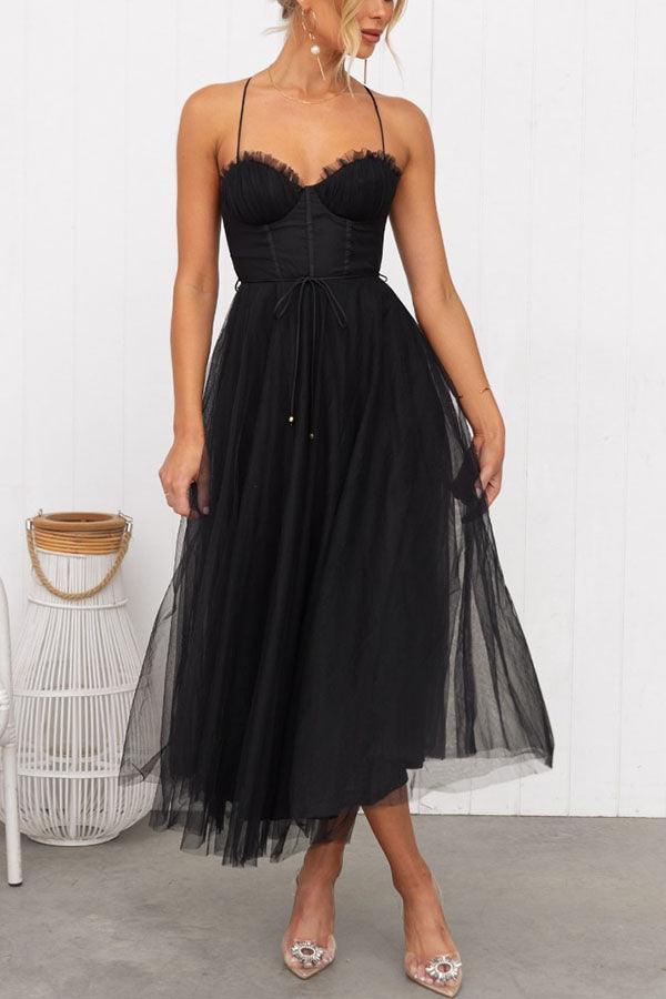 Elegant Laura Women's Maxi Dress - Flowy Sleeveless Design - Rebooters -Women's Dresses