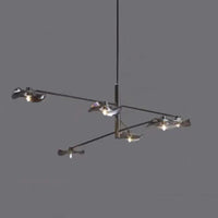 Branch-Shaped Multi-Light Black Modern Pendant Light Fixture | Rebooters - Rebooters